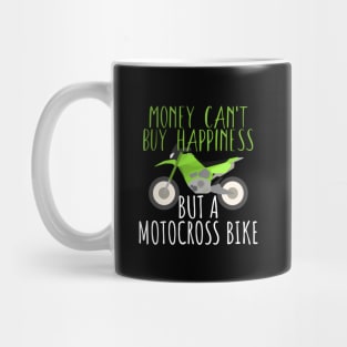 Motocross money happy bike Mug